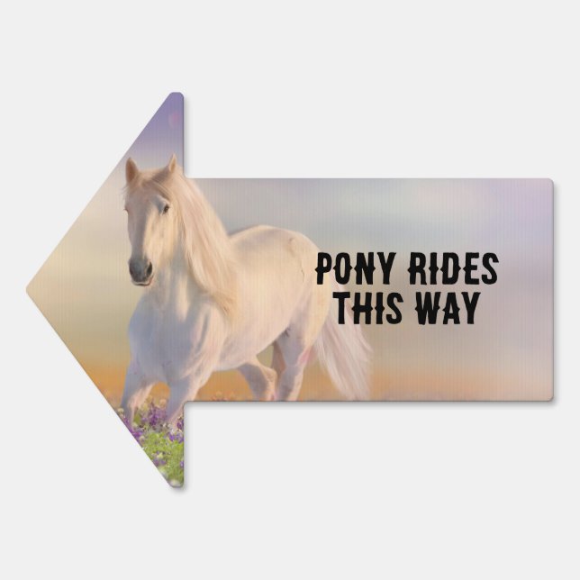 Pony Ride Sign (Front)