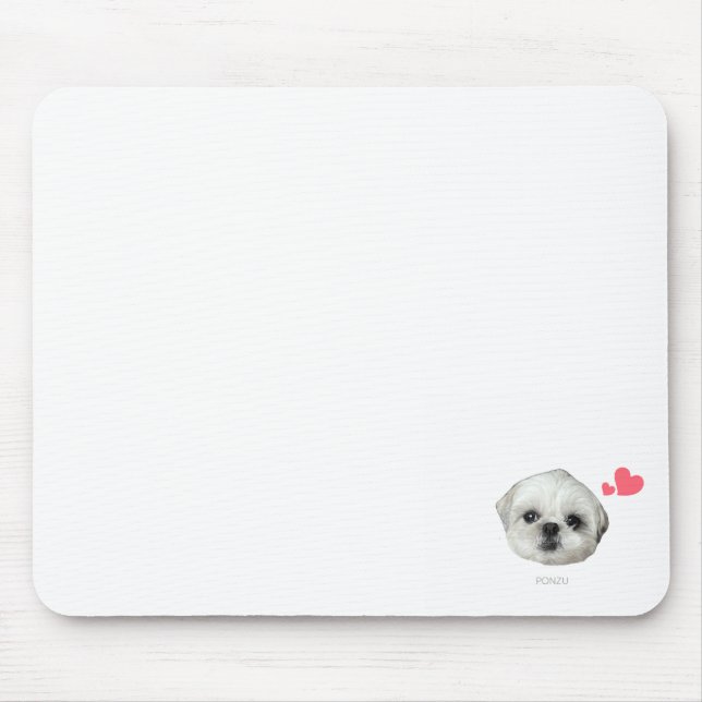 PONZU desk mat Mouse Pad (Front)