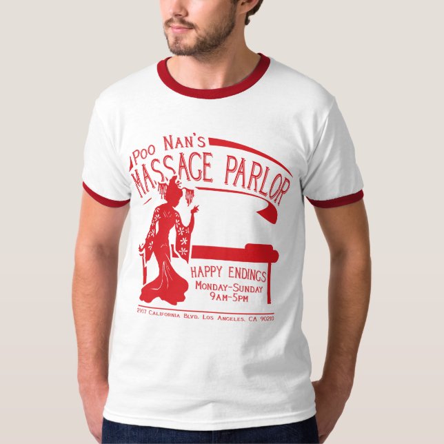 Poo Nan's Ringer T-Shirt (Front)