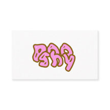 Poo shy Business Card