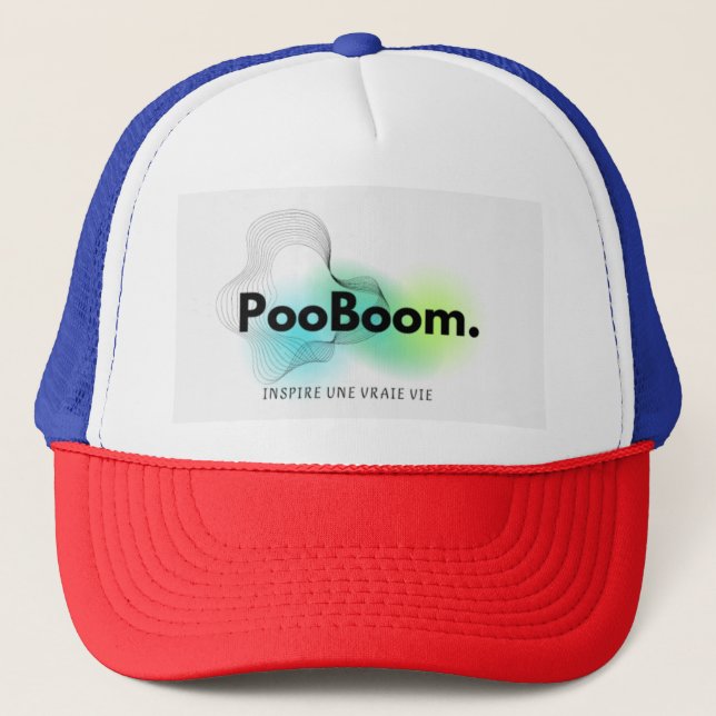 PooBoom CASQUETTE Trucker Hat (Front)