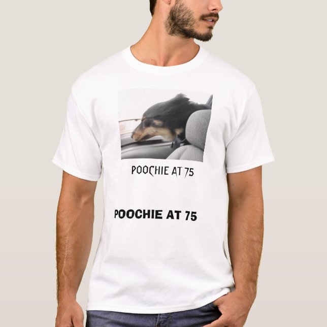 POOCHIE AT 75 T-Shirt (Front)