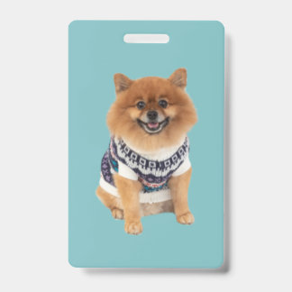 Poochie Dog Sweater | Badge