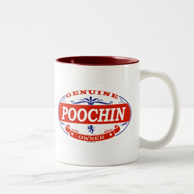 Poochin  Two-Tone coffee mug (Right)