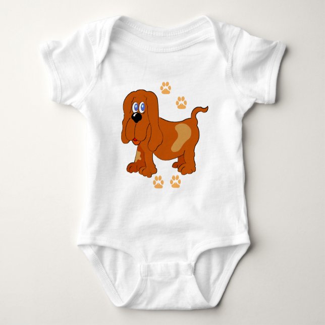 Poochtastic Baby Bodysuit (Front)