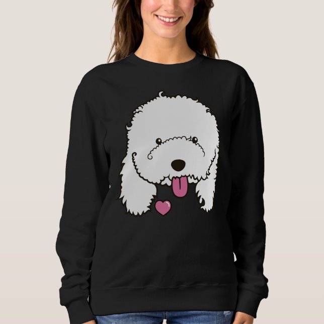 Poodle 2 sweatshirt (Front)
