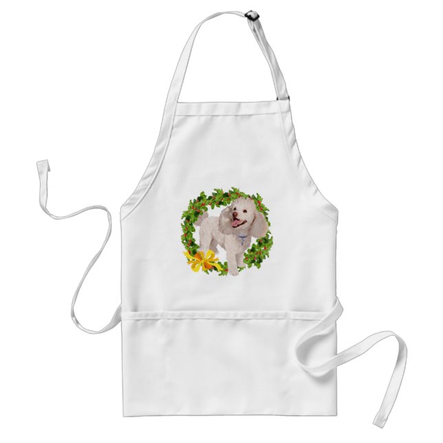 Poodle Adult Apron (Front)