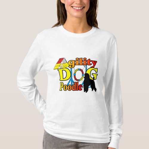 Poodle Agility Gifts T_Shirt