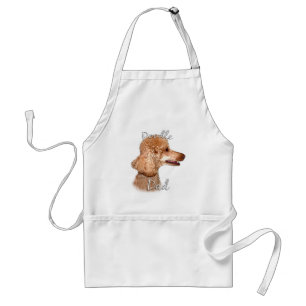 Poodle (apricot) Dad 2 Adult Apron