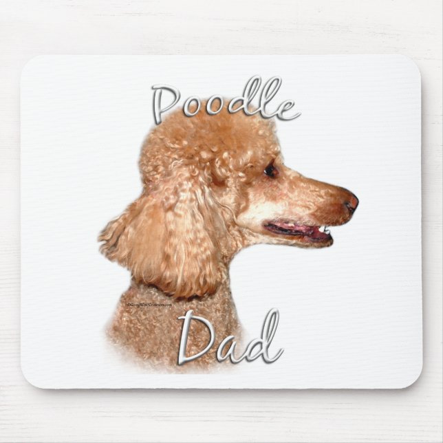 Poodle (apricot) Dad 2 Mouse Pad (Front)