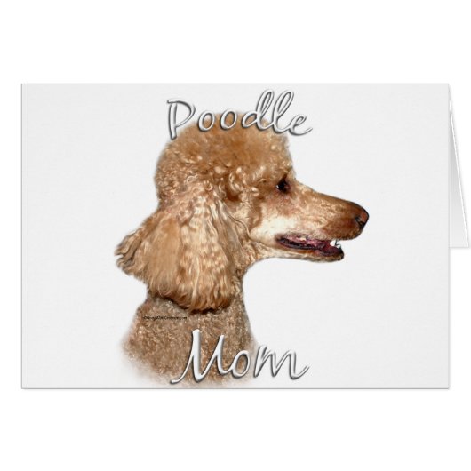 Poodle (apricot) Mom 2 (Front Horizontal)