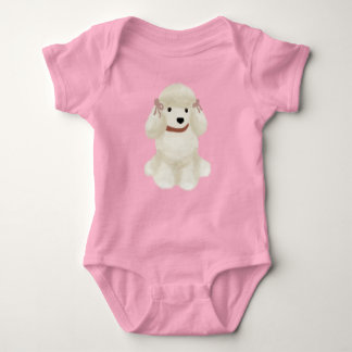 Poodle Baby Clothes Baby Bodysuit