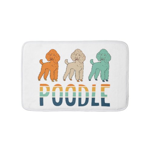 Poodle Bath Mat