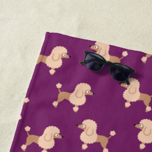 Poodle Beach Towel