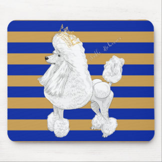 Poodle Behavior Mousepad