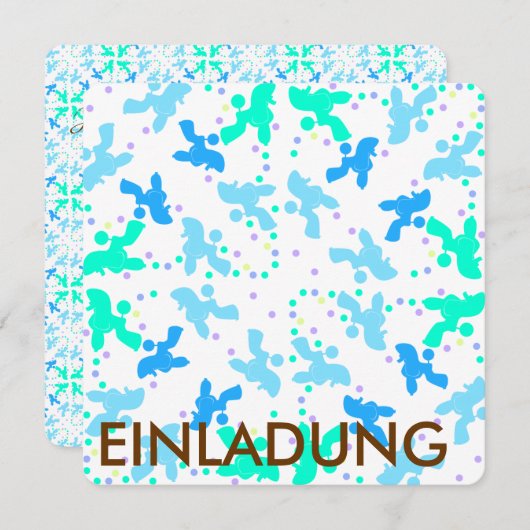 Poodle blue point pattern (Front/Back)