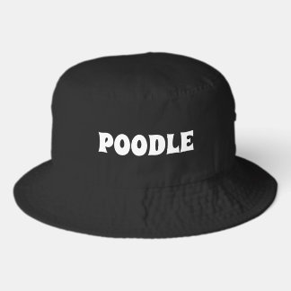 POODLE BUCKET HAT