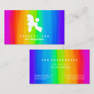 Poodle Business Card