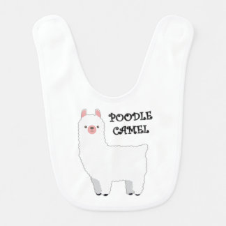 Poodle Camel Baby Bib