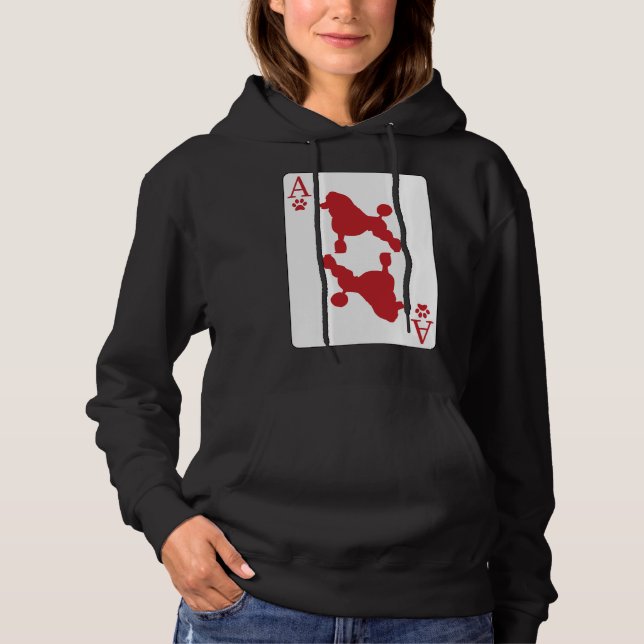 Poodle Card Gift Hoodie (Front)