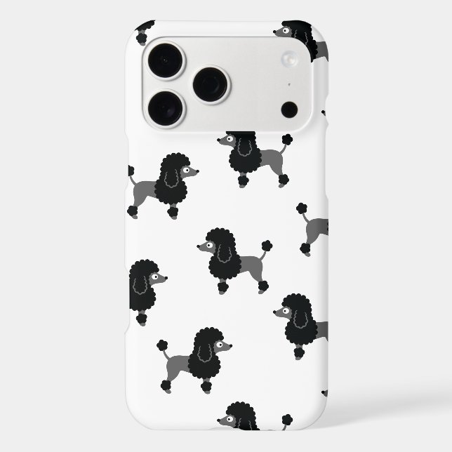Poodle Case-Mate iPhone Case (Back)