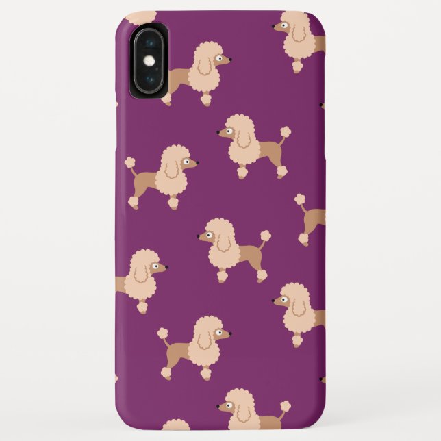 Poodle Case-Mate iPhone Case (Back)