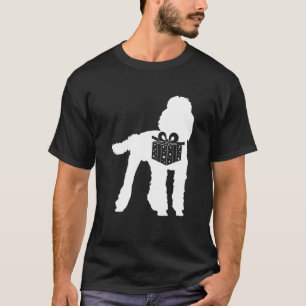Poodle Christmas Cute Dog Puppy Pet Lover X-Mas Pa T-Shirt