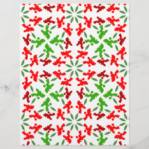 Poodle Christmas Dog Shop Flyer