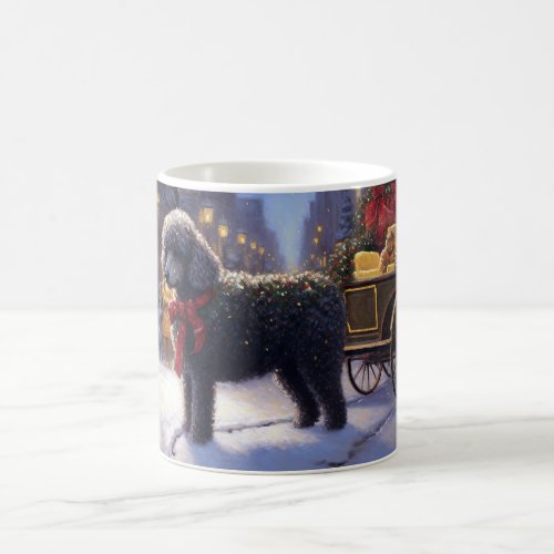 Poodle Christmas Festive Season Coffee Mug