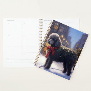 Poodle Christmas Festive Season Planner