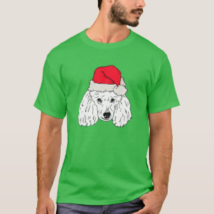 Poodle Christmas Funny Birthday Dog Lover Gifts T-Shirt