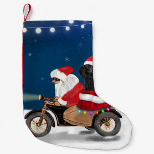 Poodle Christmas Small Christmas Stocking