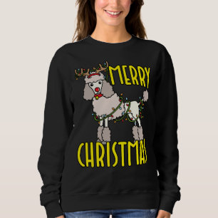Poodle Christmas        Sweatshirt