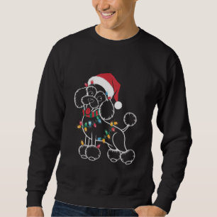 Poodle Christmas  Sweatshirt