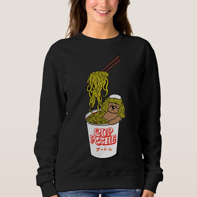 Poodle Cup Sweatshirt (Front)