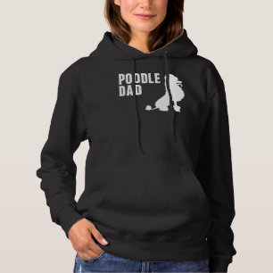 Poodle Dad Silhouette Hoodie