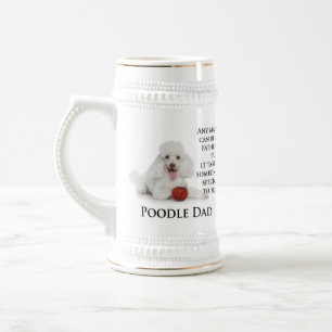 Poodle Dad Stein