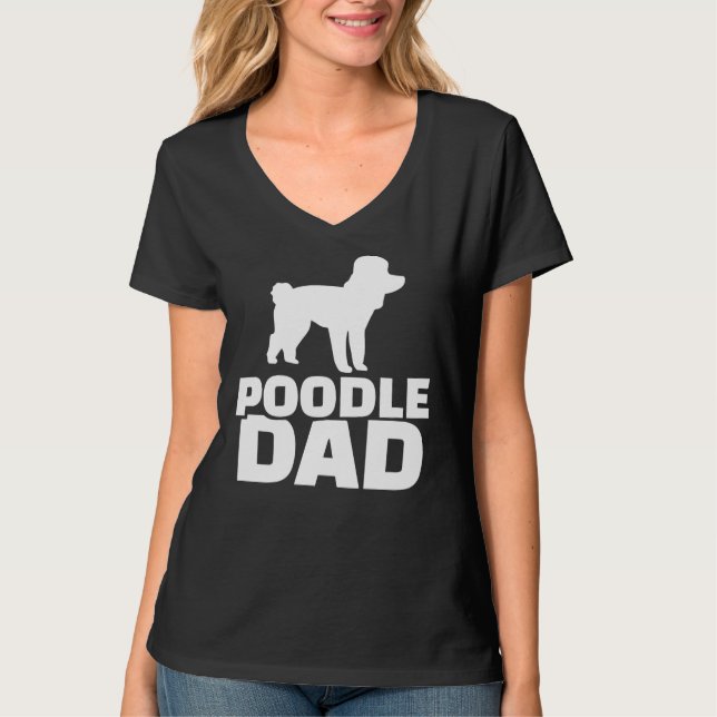 Poodle Dad T-Shirt (Front)