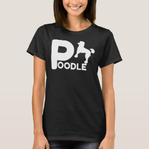 Poodle Design Pet Lover Owner Dog Gift Idea for T-Shirt