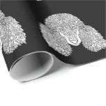 Poodle - Detailed Dogs Wrapping Paper