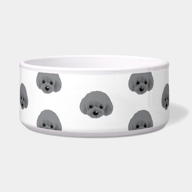 Poodle dog bowl (Front)
