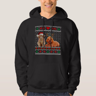Poodle Dog Christmas Dog Light Ugly Sweater 30