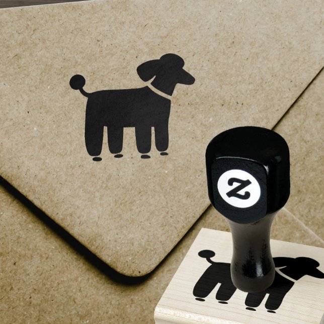 Poodle Dog Graphic | Cute Canine Rubber Stamp (Creator Uploaded)