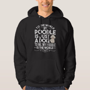 Poodle dog       hoodie