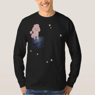 Poodle Dog In My Pocket Cool Design T-Shirt