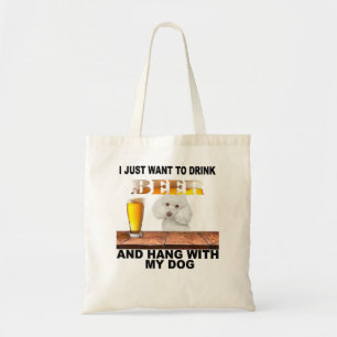Poodle Dog Life Is Good Poodle Make It Better Cute Tote Bag