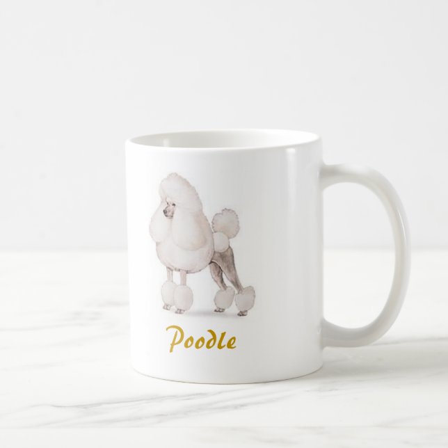 Poodle, Dog Lover Galore! Coffee Mug (Right)