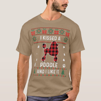 Poodle Dog Lover Gifts Poodle Dog Pet Ugly Christm T-Shirt