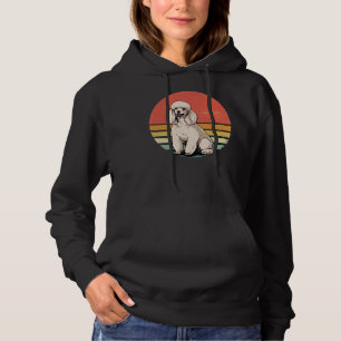 Poodle Dog Lover Retro Vintage 70s Dog Pet Gift    Hoodie