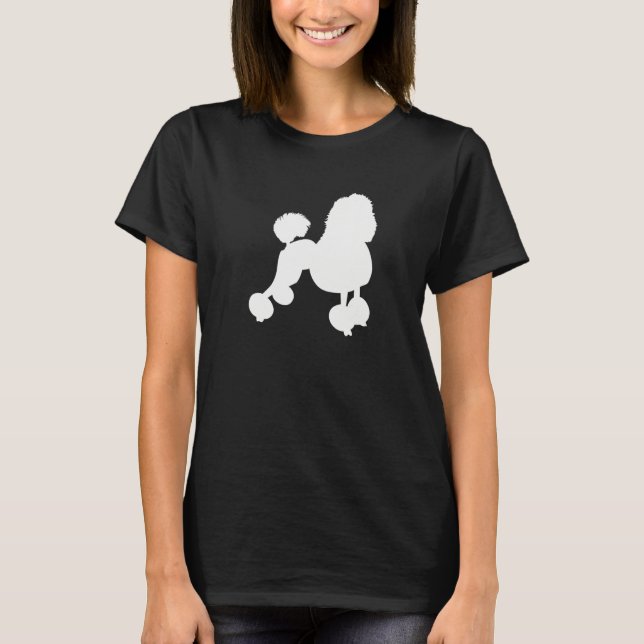 Poodle Dog  Mom Dad Pet Cute  Puppy T-Shirt (Front)